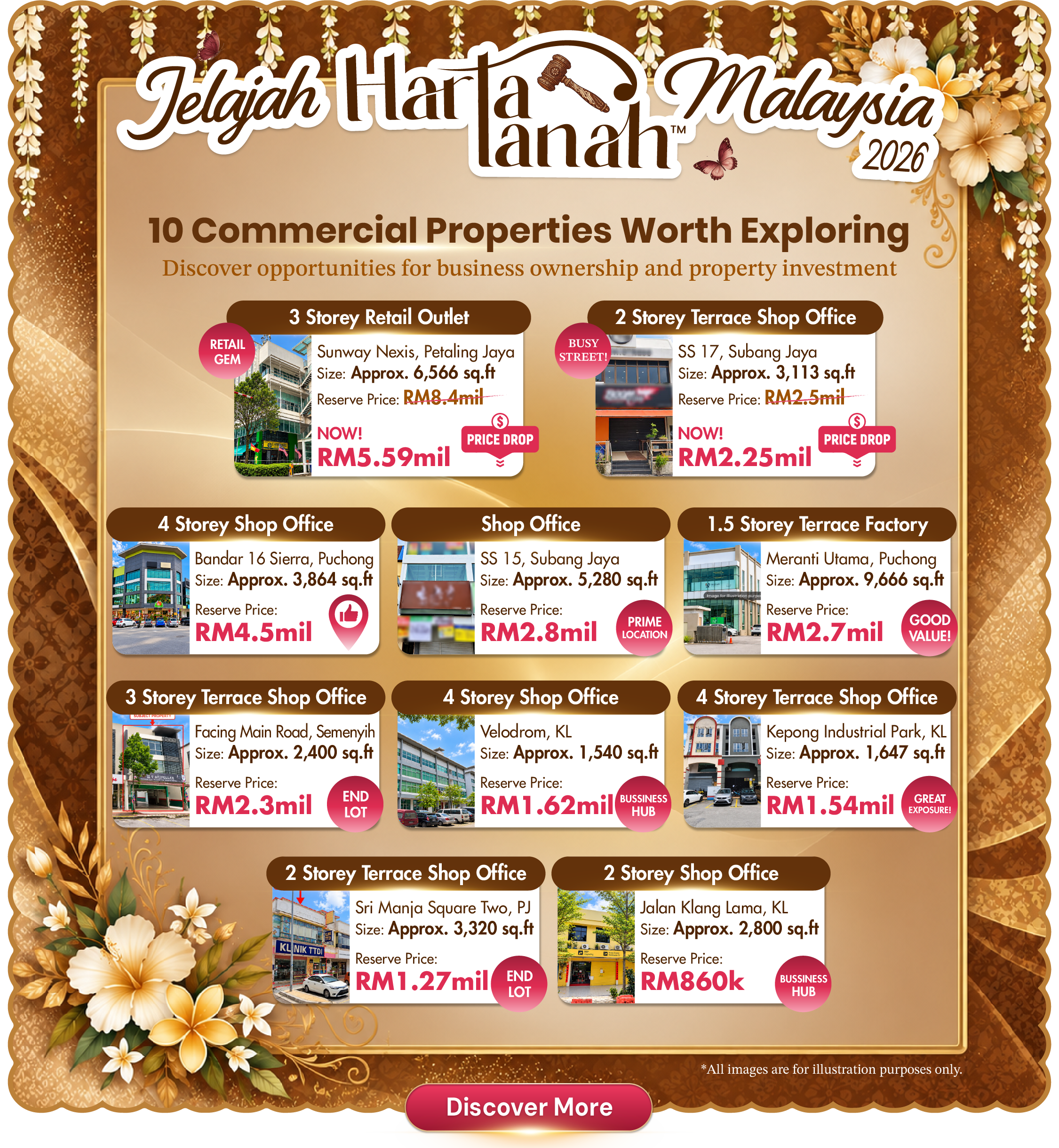 10 Commercial Properties